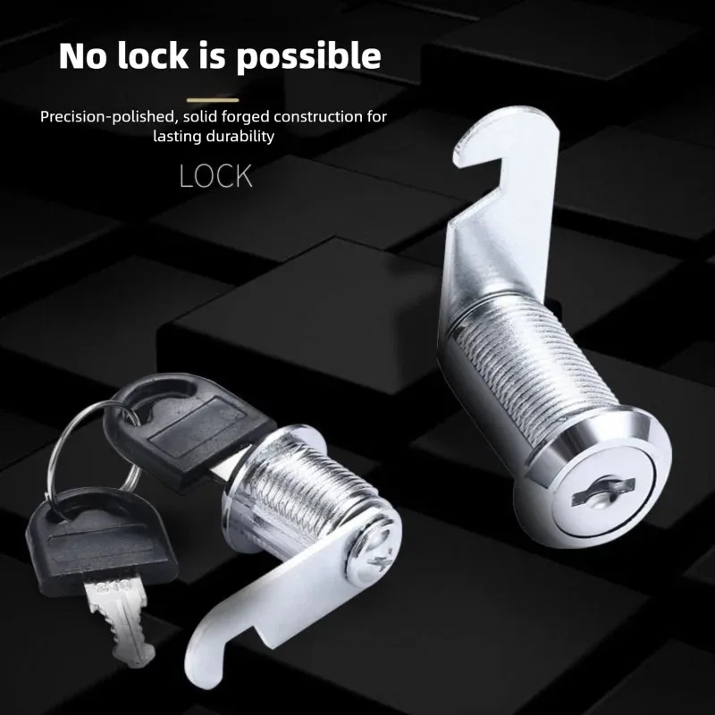 Furniture Hardware Cam Lock - Langlebige, sichere Möbelbeschläge, Briefkastenschloss, Warenaufbewahrungsschrank, Vorhängeschloss,