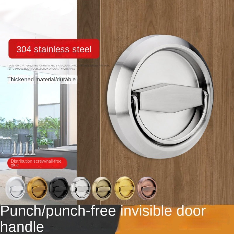 Furniture Hardware Nut - Versteckte Schrankknöpfe und Griffe aus Edelstahl,