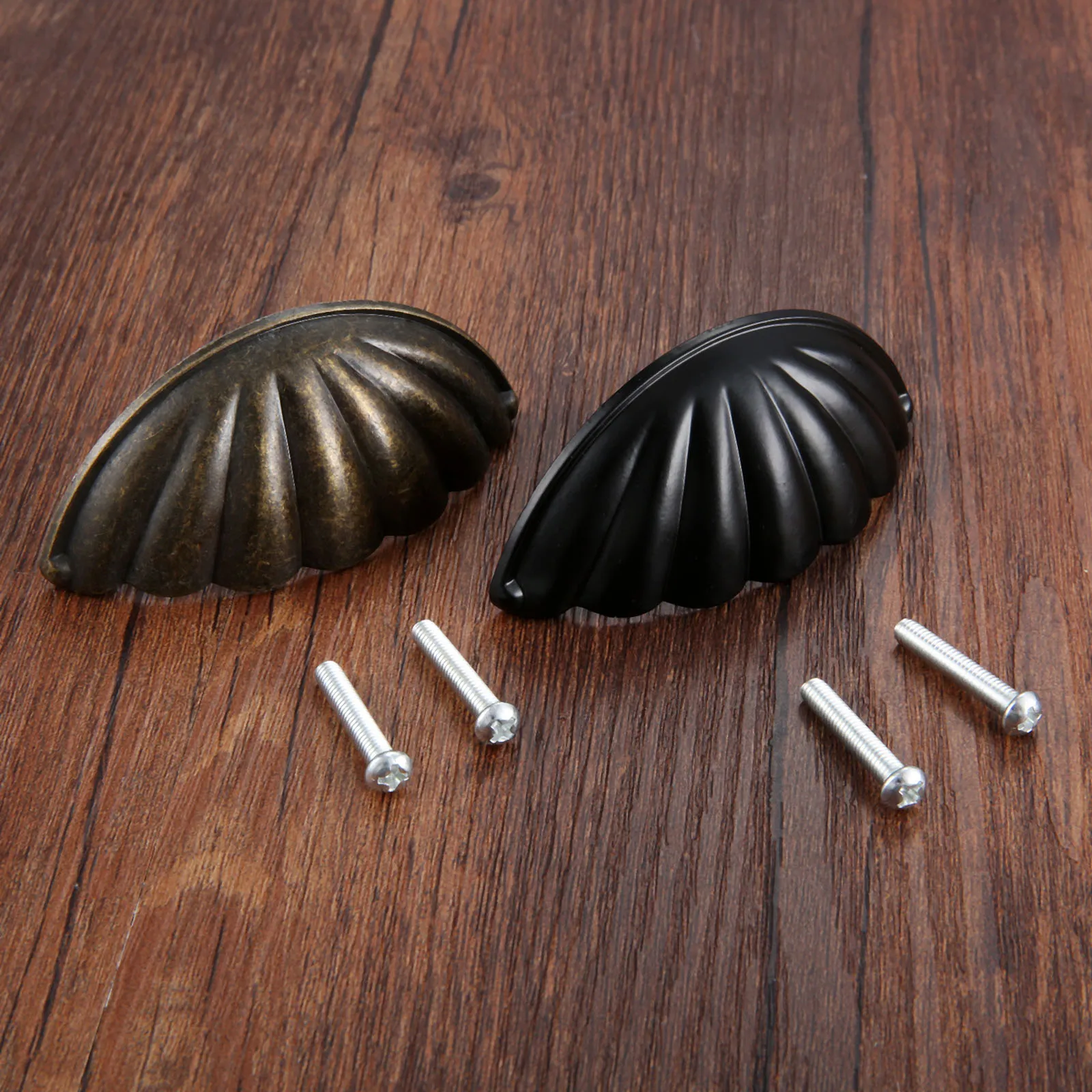 Restoration Hardware Furniture Used - 1 Stück Legierung Muschelform Griff Halbkreisgriff