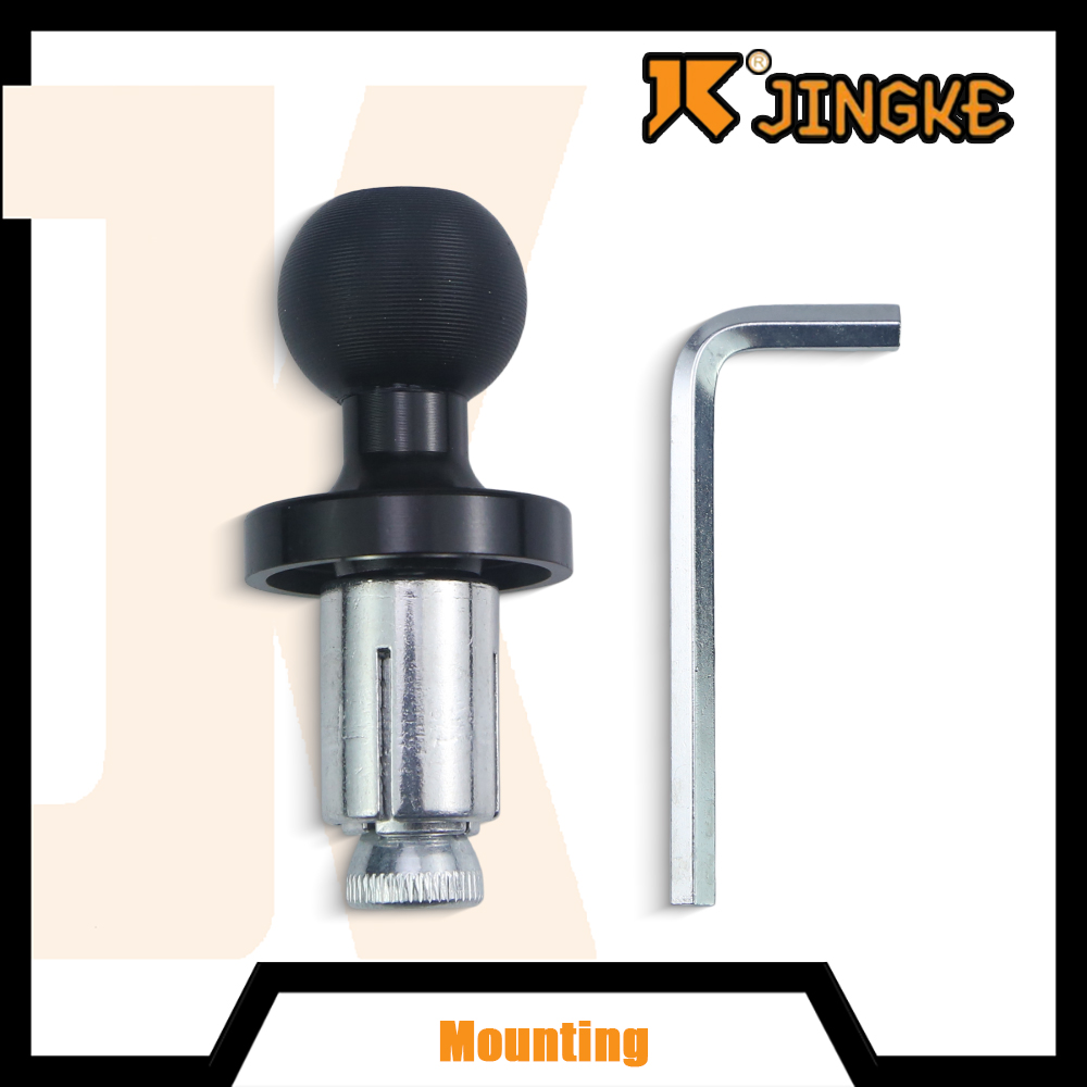 Joint Connector Bracket - Aluminium-Motorrad-Lenker- und Gabelschaft-Kugelkopfhalterung, verstellbare Gelenkhalterung für