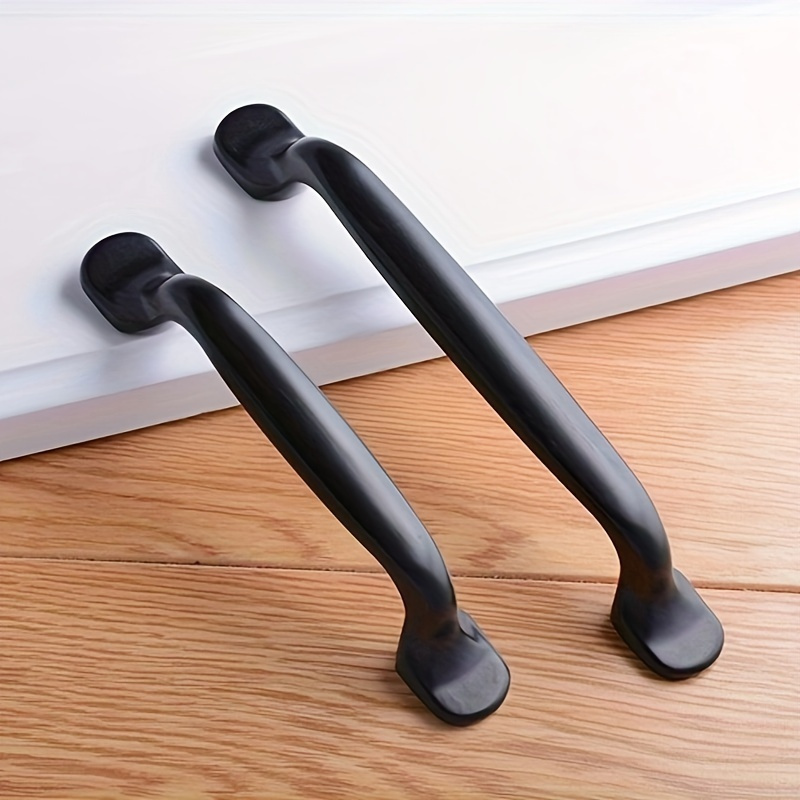 Restoration Hardware Furniture Used - 4 Stück schwarze Griffe für Möbel,