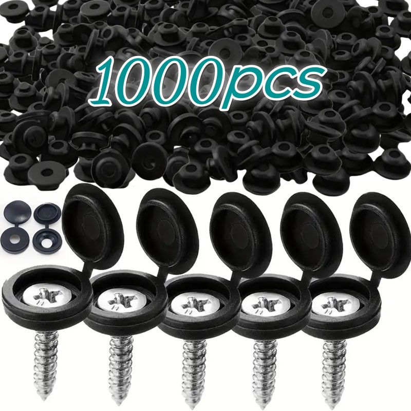 Furniture Hardware Nut - 1000 stücke Klapp Kunststoff Schraube Kappe