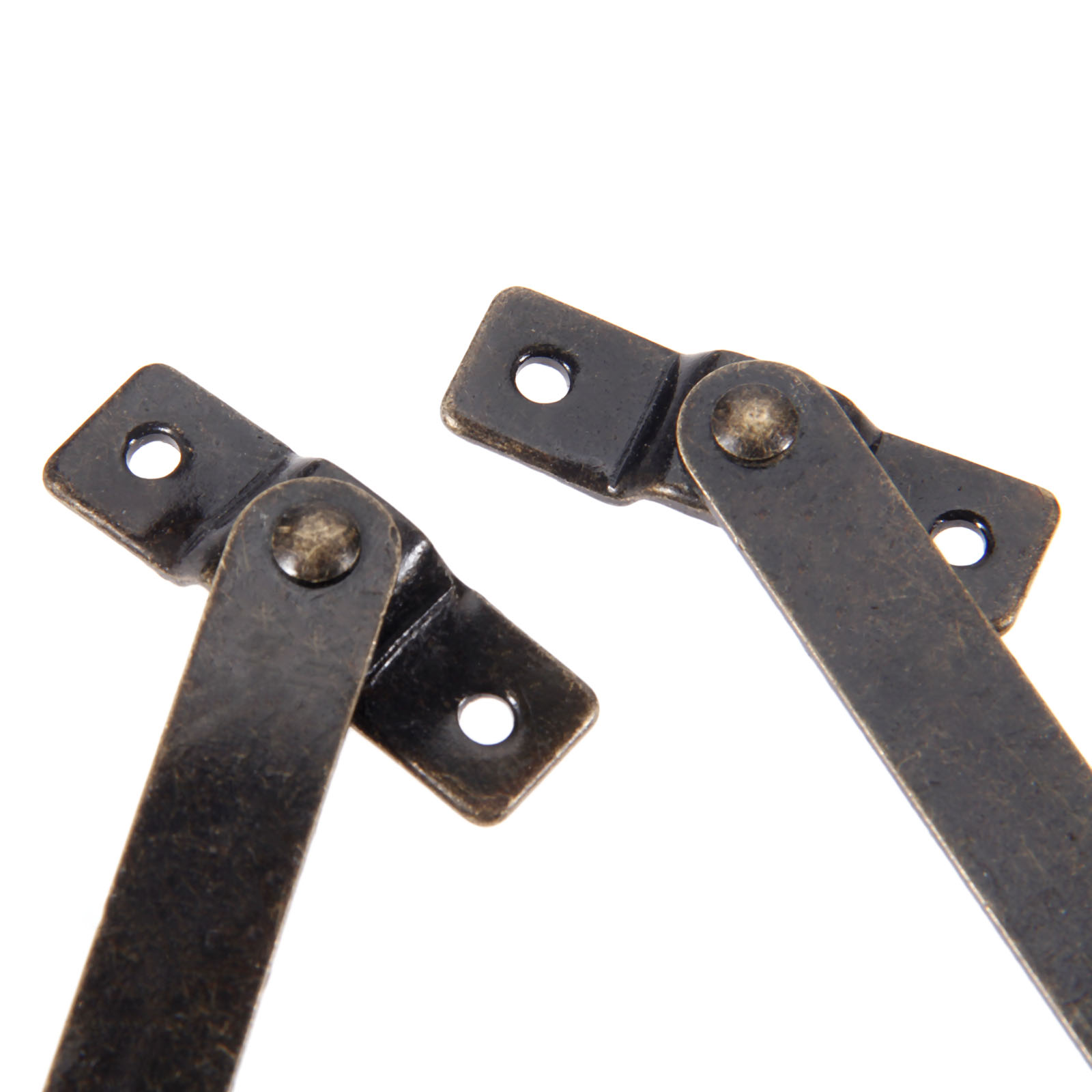 2 Stück Deckelstützscharniere  – Furniture Hardware Antique Bewertung und Preis