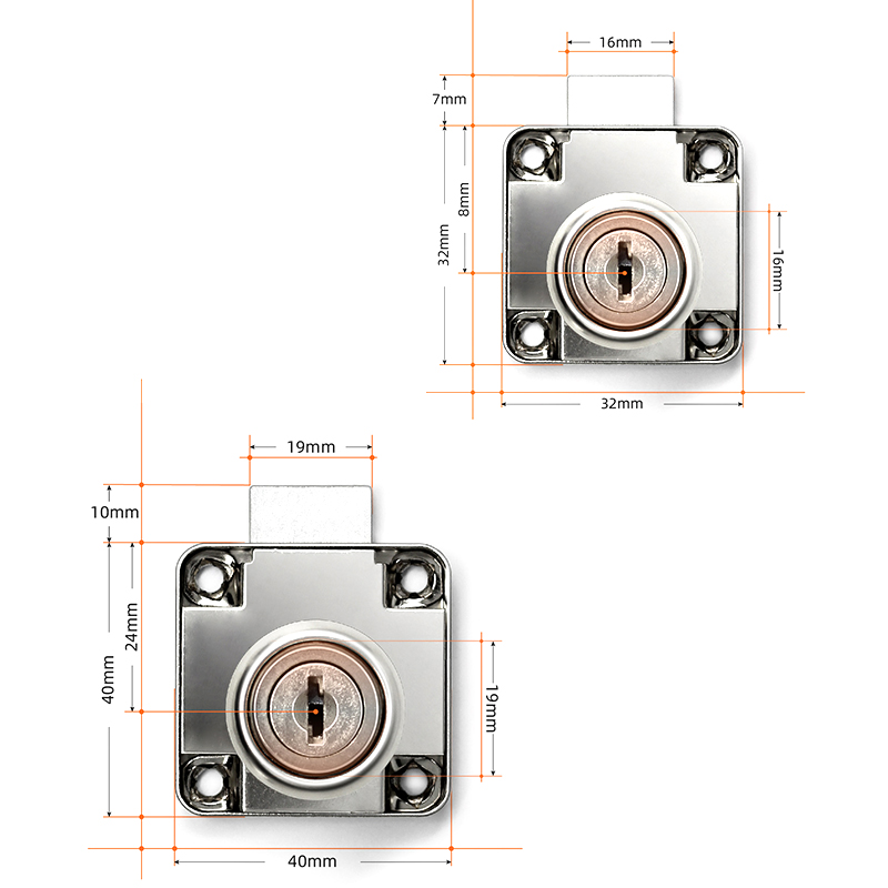 Schubladenschlösser mit 2 Schl – Furniture Hardware Cam Lock Bewertung und Preis