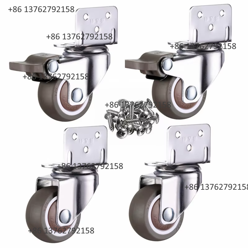 4 Stück leise, drehbare Rollen – Furniture Hardware Bewertung und Preis
