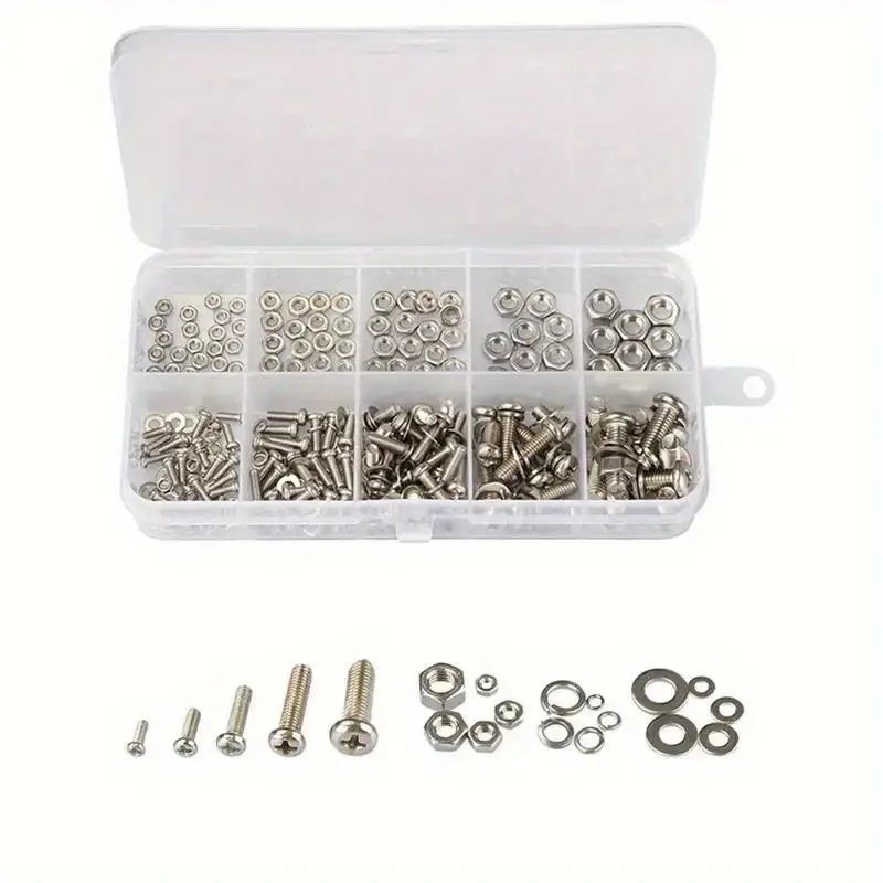 320-teiliges Sechskantmuttern- – Furniture Home Hardware Bewertung und Preis