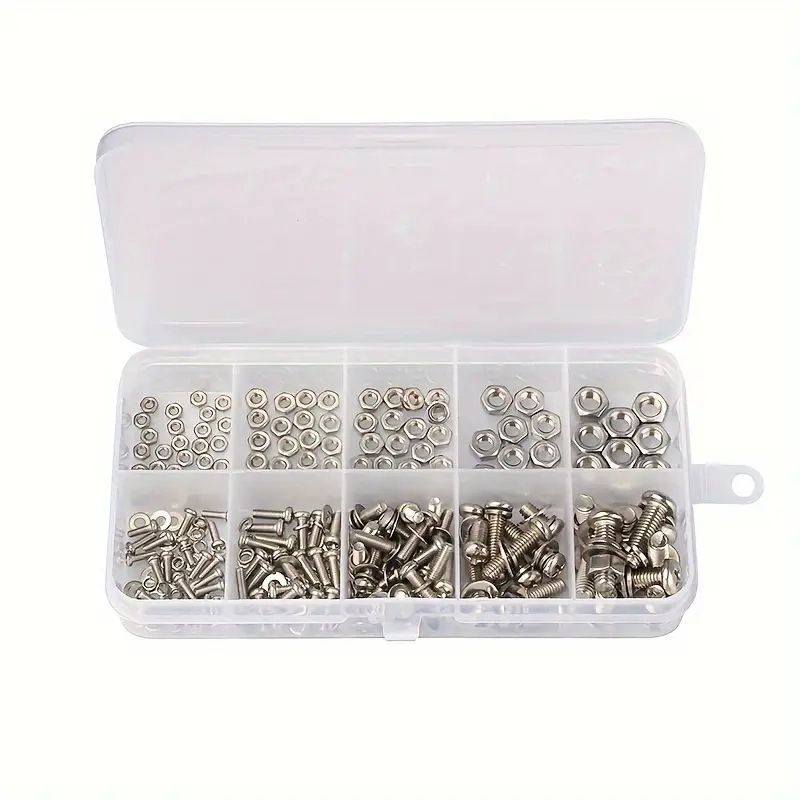 320-teiliges Sechskantmuttern- – Furniture Home Hardware Bewertung und Preis