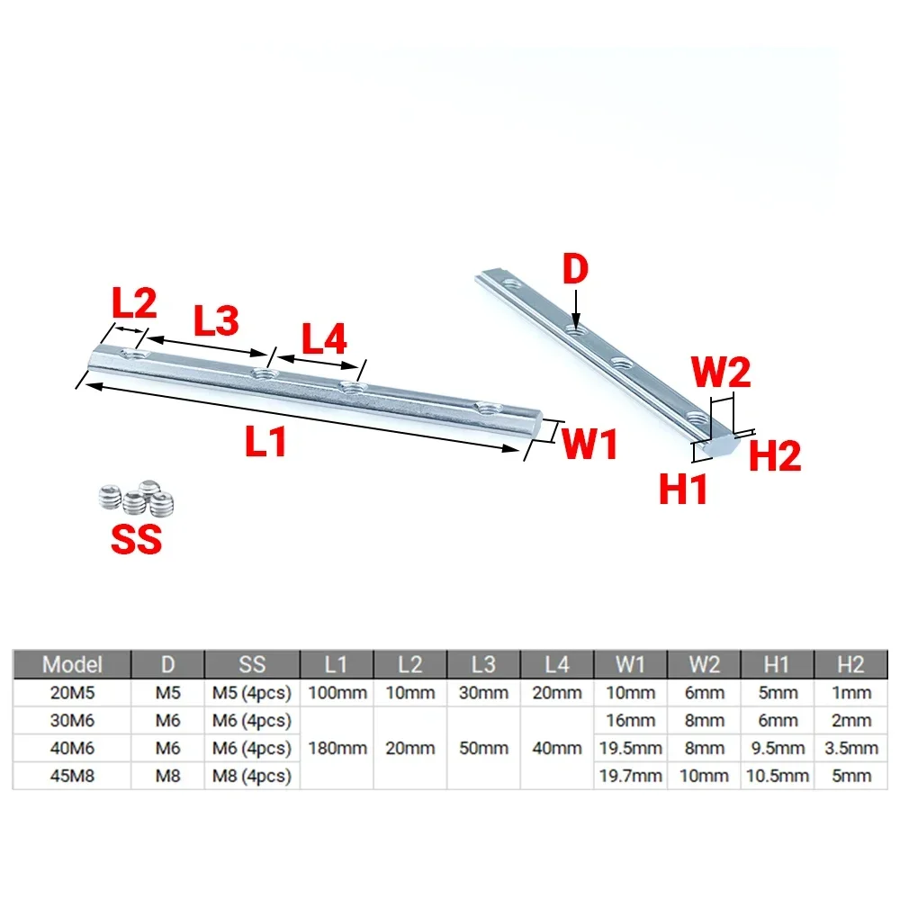 4 Stück V-Slot T-Slot Joiner 1 – Joint Connector Bracket Bewertung und Preis