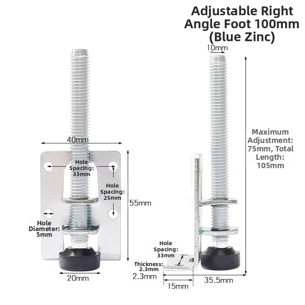 Robuste, verstellbare Nivellie – Furniture Leveling Hardware Bewertung und Preis