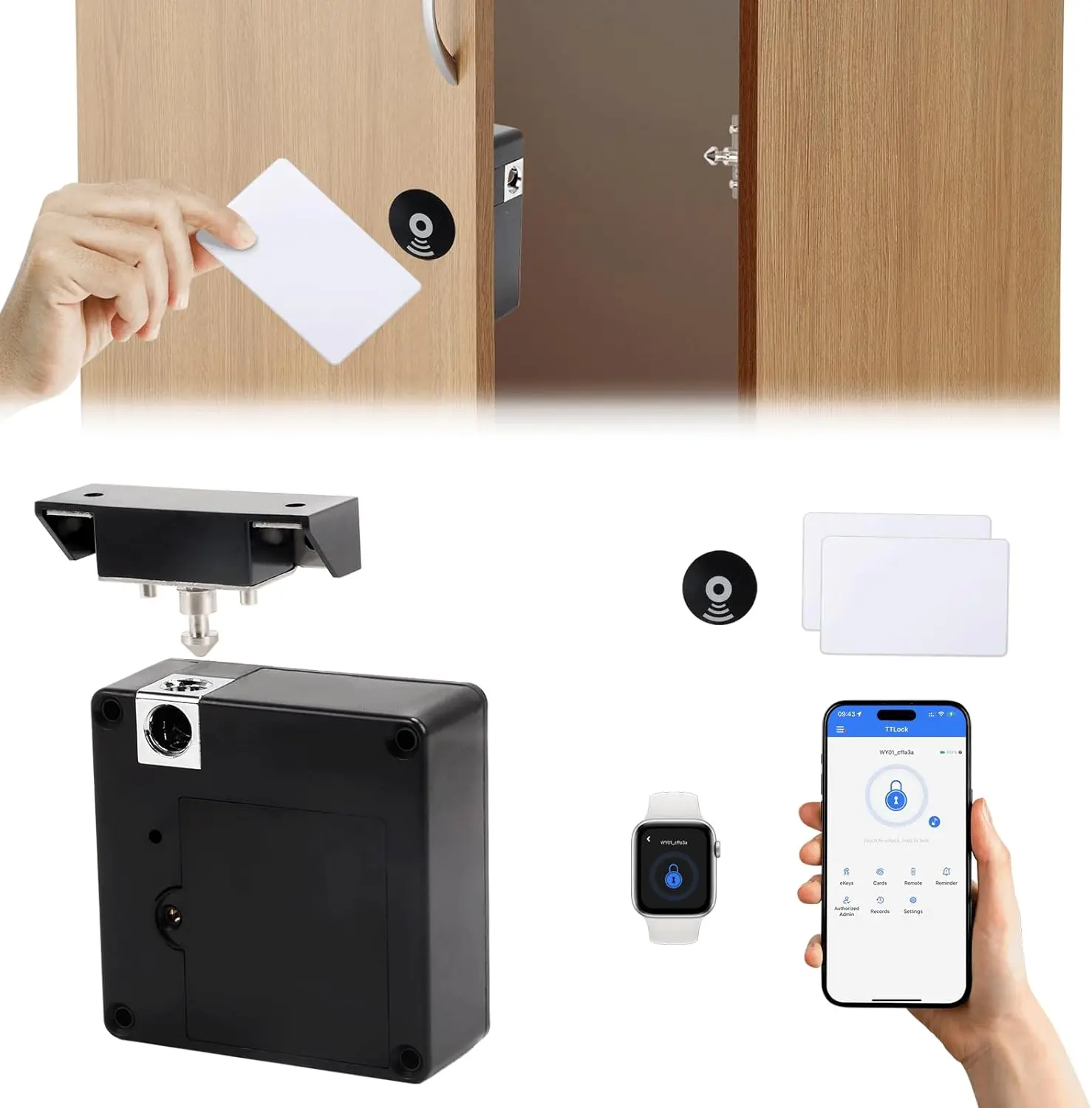 NFC-Smart-Locker für Mobiltele – Furniture Home Hardware Bewertung und Preis