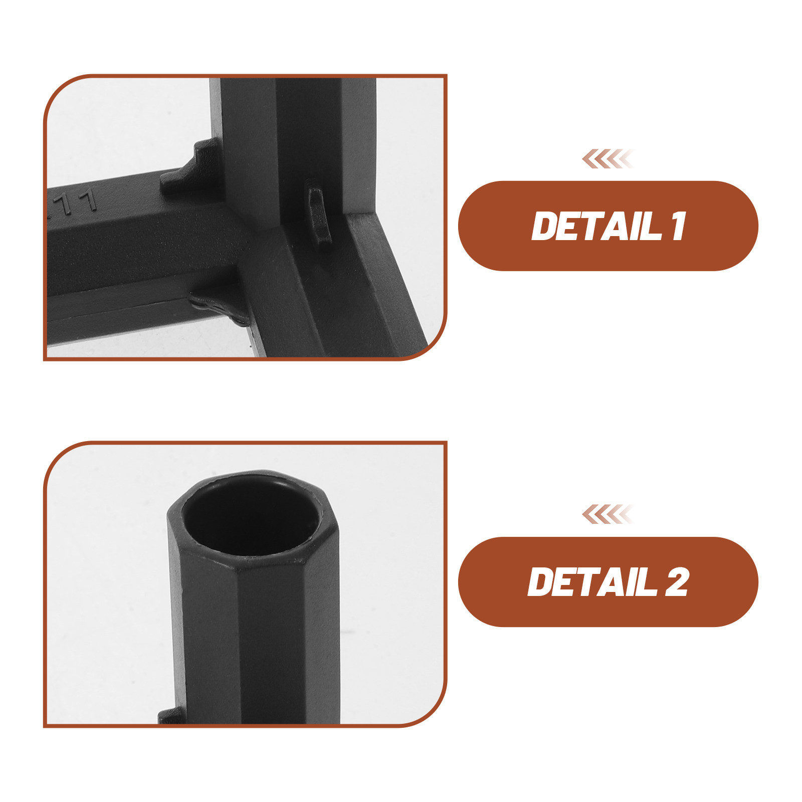 24 Stück Gewächshaus-Rahmenver – Joint Connector Bracket Bewertung und Preis