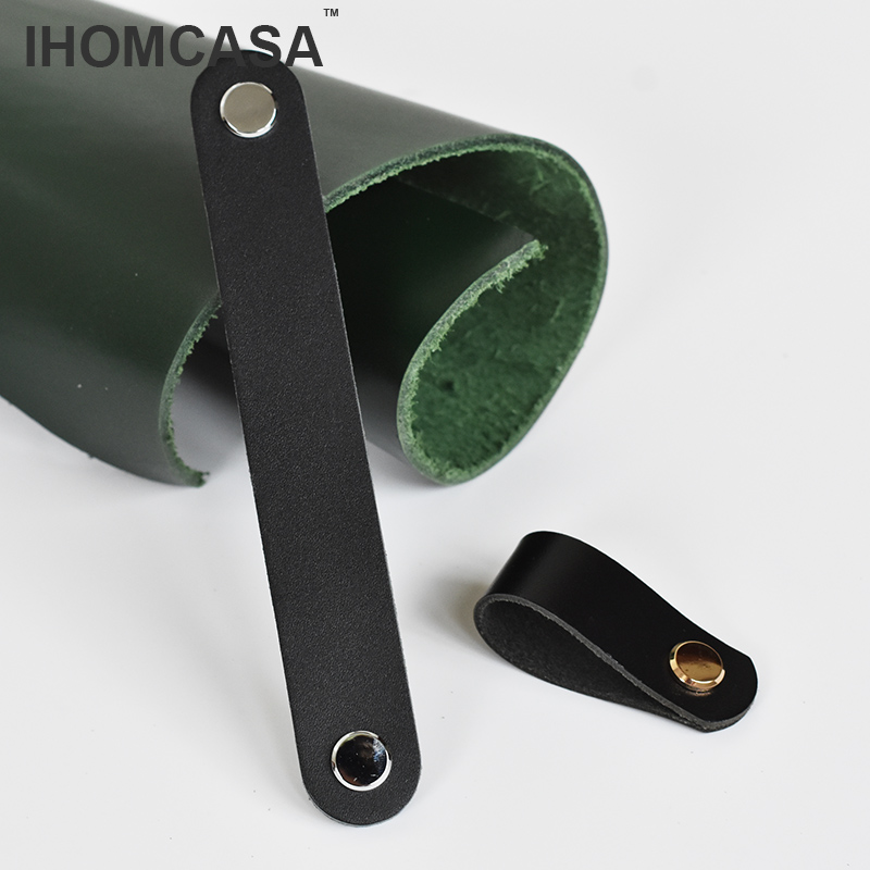 IHOMCASA Schwarze Lederknöpfe, – Restoration Hardware Furniture Used Bewertung und Preis