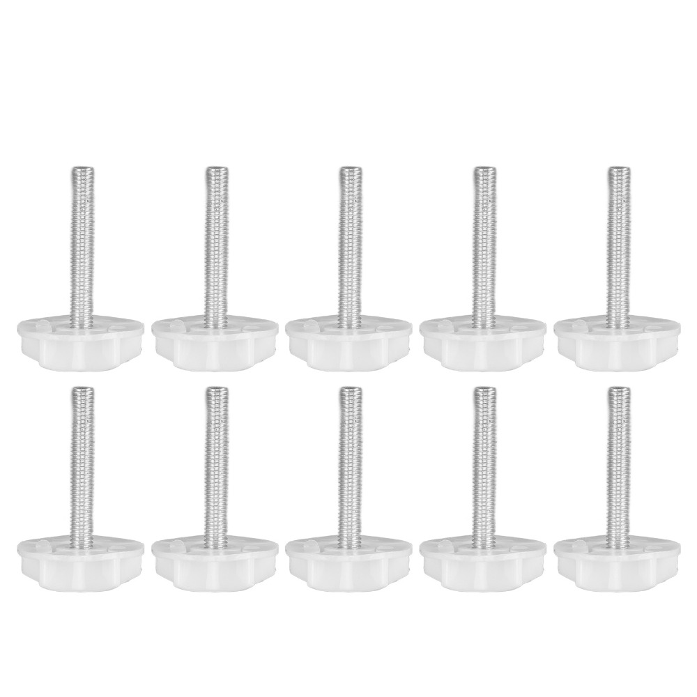 10 Stück weiße, verstellbare M – Furniture Leveling Hardware Bewertung und Preis